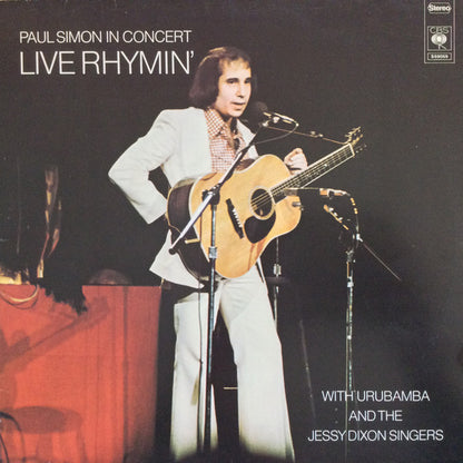 Paul Simon : Live Rhymin' (LP, Album)