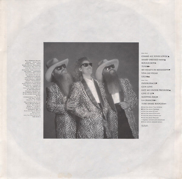 ZZ Top : Greatest Hits (LP, Comp)