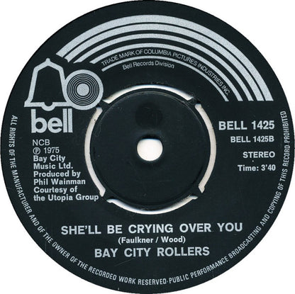 Bay City Rollers : Give A Little Love (7", Single)