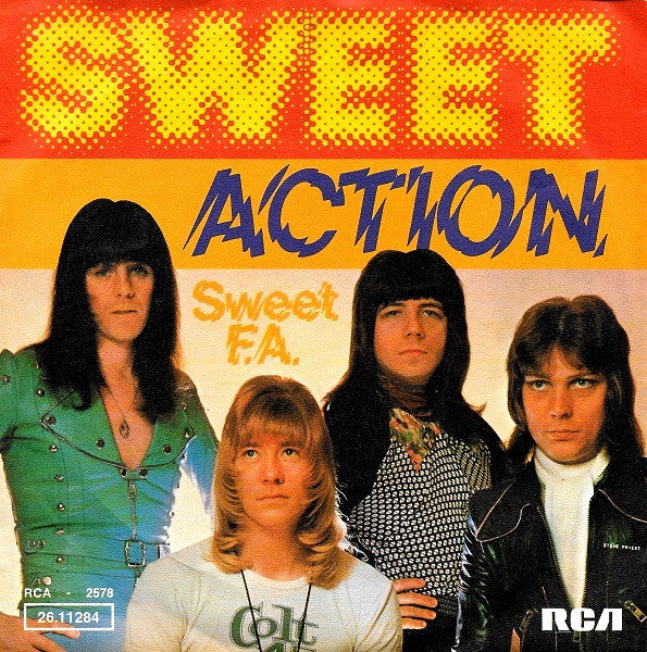 The Sweet : Action (7", Single)