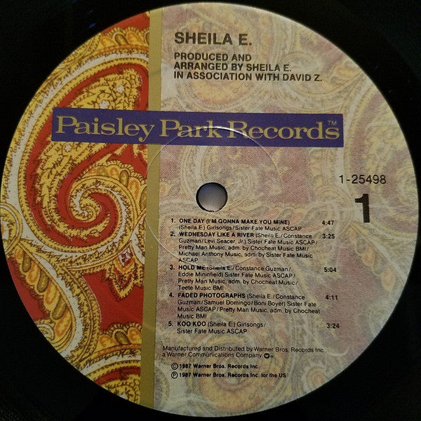 Sheila E. : Sheila E. (LP, Album, SRC)