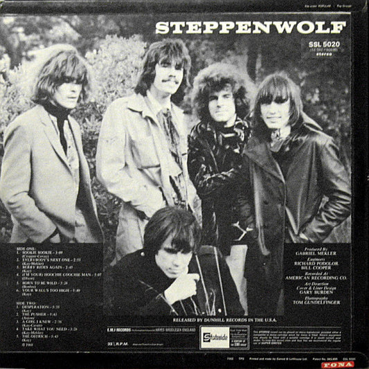Steppenwolf : Steppenwolf (LP, Album, RE, RP)