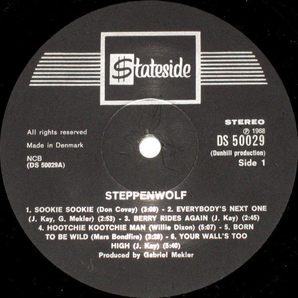 Steppenwolf : Steppenwolf (LP, Album, RE, RP)