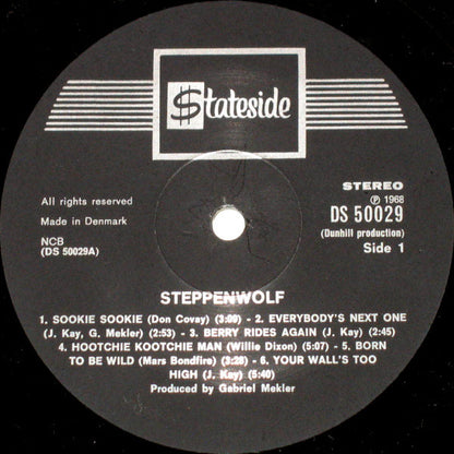 Steppenwolf : Steppenwolf (LP, Album, RE, RP)