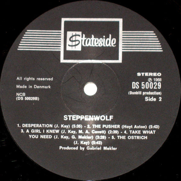 Steppenwolf : Steppenwolf (LP, Album, RE, RP)