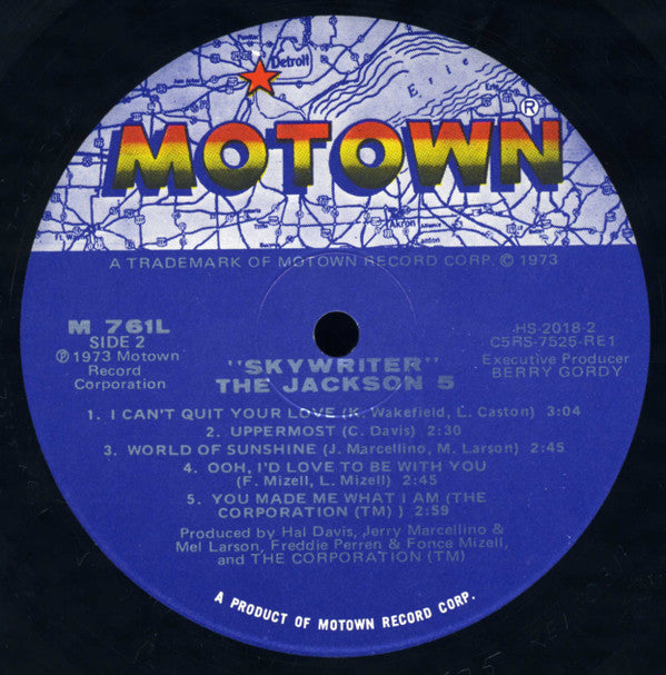 Jackson 5ive* : Skywriter (LP, Album)