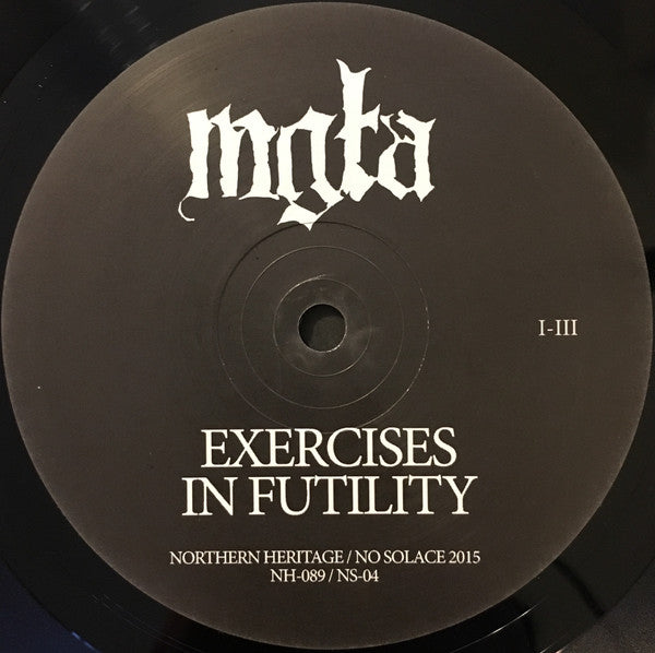 Mgła : Exercises In Futility (LP, Album)