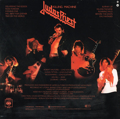 Judas Priest : Killing Machine (LP, Album, RE)