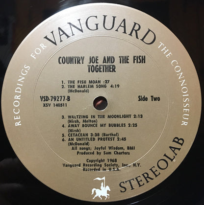 Country Joe And The Fish : Together (LP, Album, Uni)