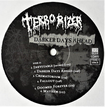 Terrorizer : Darker Days Ahead (LP, Album)