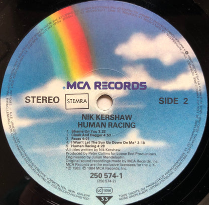 Nik Kershaw : Human Racing (LP, Album)