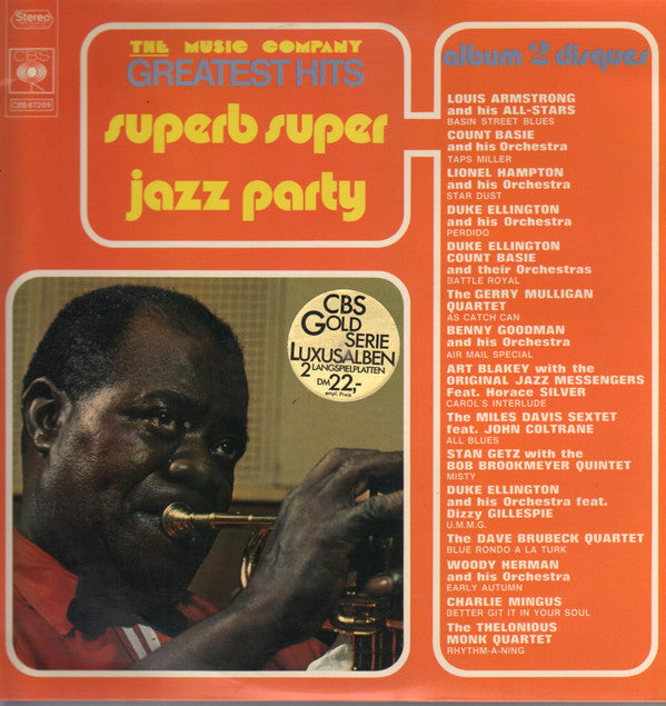 Various : The Music Company Greatest Hits - Superb Super Jazz Party (2xLP, Comp)