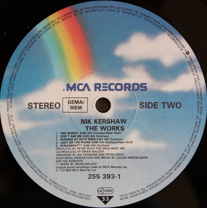 Nik Kershaw : The Works (LP, Album)