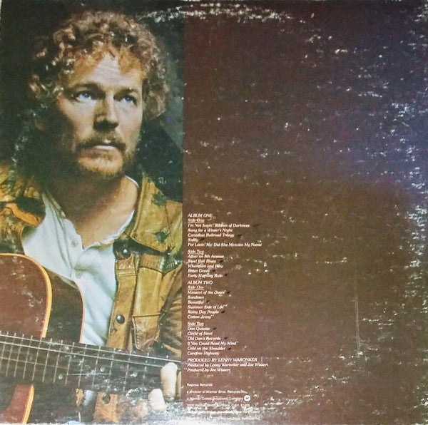 Gordon Lightfoot : Gord's Gold (2xLP, Album, Comp, Pin)