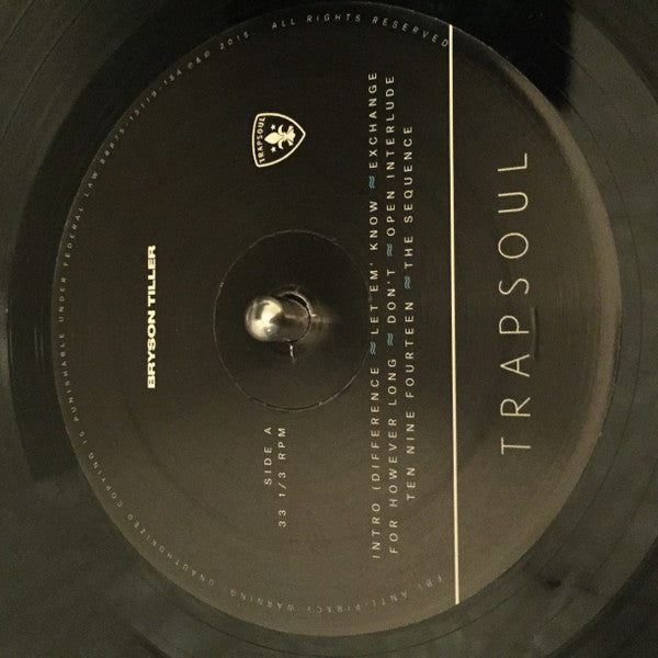 Bryson Tiller : Trapsoul (LP, Album)