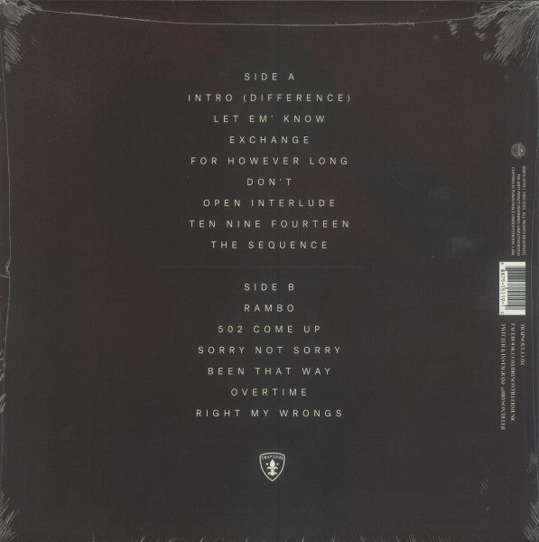 Bryson Tiller : Trapsoul (LP, Album)