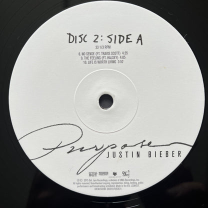 Justin Bieber : Purpose (2xLP, Album, Dlx)