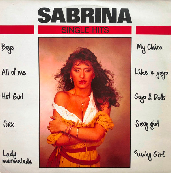 Sabrina : Single Hits (LP, Comp)