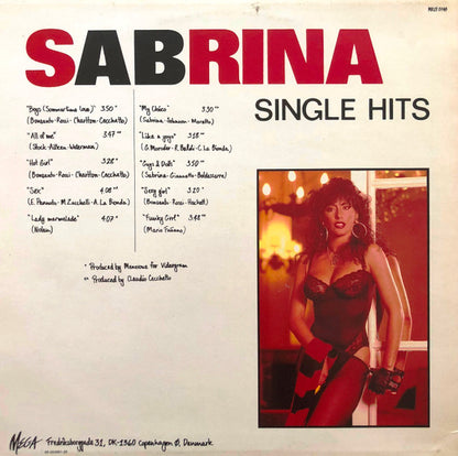 Sabrina : Single Hits (LP, Comp)