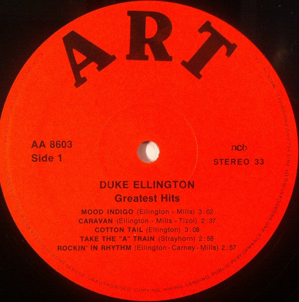 Duke Ellington : Greatest Hits (LP, Comp, RE)