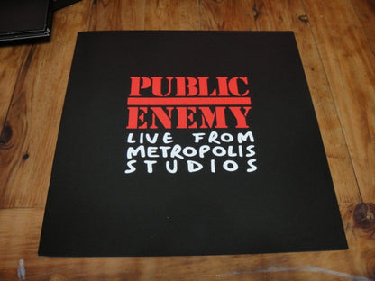 Public Enemy : Live From Metropolis Studios (2xCD + 2xLP, Cle + Blu-ray, Multichannel + Box, Lt)