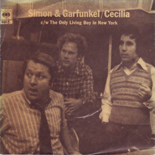 Simon & Garfunkel : Cecilia (7", Single)