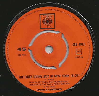 Simon & Garfunkel : Cecilia (7", Single)