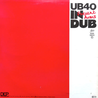 UB40 : Present Arms In Dub (LP, Album)