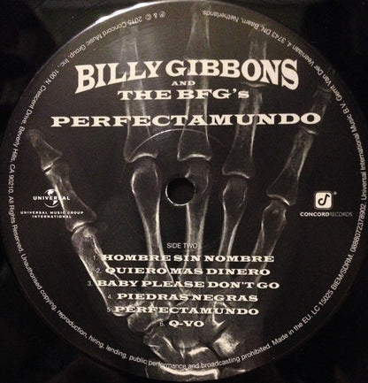 Billy Gibbons and The BFG's : Perfectamundo (LP, Album)