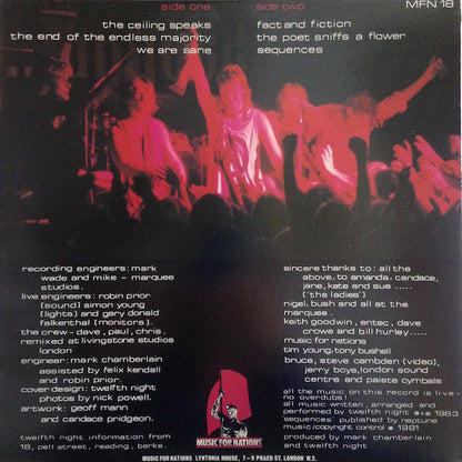 Twelfth Night : Live And Let Live (LP, Album, Gat)