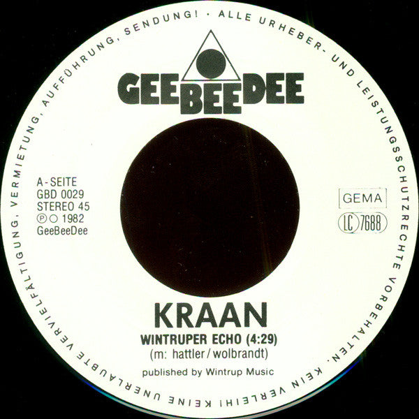 Kraan : Wintruper Echo (7")
