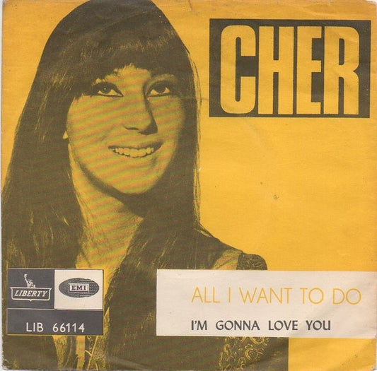 Cher : All I Really Want To Do / I'm Gonna Love You (7", Single)