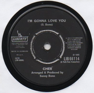 Cher : All I Really Want To Do / I'm Gonna Love You (7", Single)