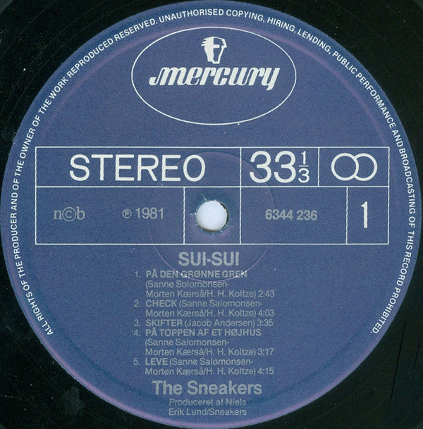 The Sneakers* : Sui-Sui (LP, Album)