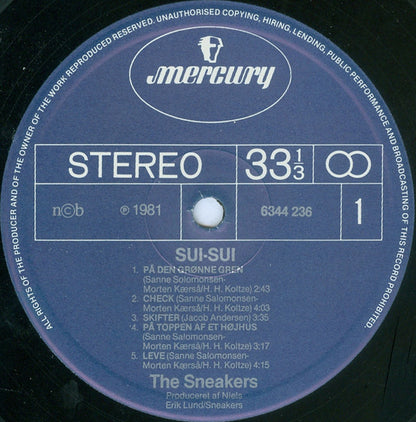 The Sneakers* : Sui-Sui (LP, Album)