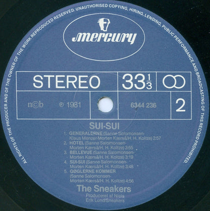 The Sneakers* : Sui-Sui (LP, Album)