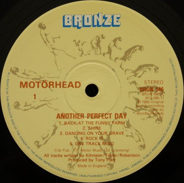 Motörhead : Another Perfect Day (LP, Album)