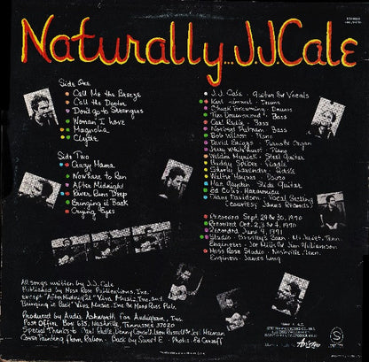 J.J. Cale : Naturally (LP, Album, RE)