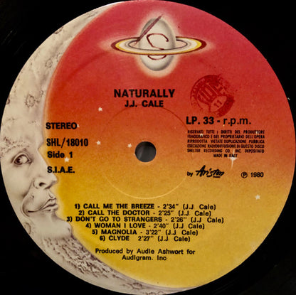 J.J. Cale : Naturally (LP, Album, RE)