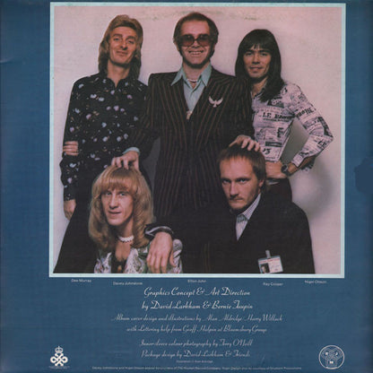 Elton John : Captain Fantastic And The Brown Dirt Cowboy (LP, Album, Tra)