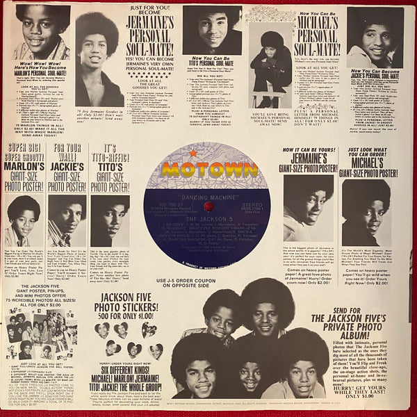 Jackson 5ive* : Dancing Machine (LP, Album)