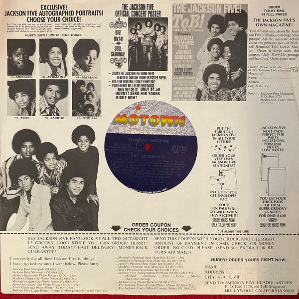 Jackson 5ive* : Dancing Machine (LP, Album)