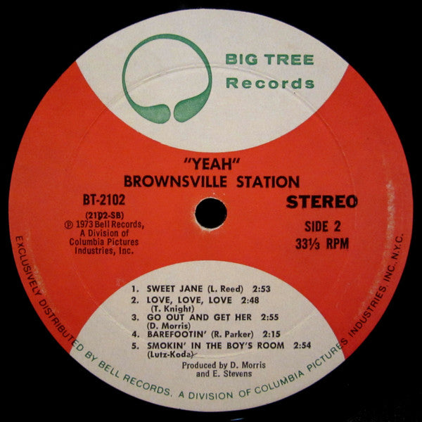 Brownsville Station : Yeah! (LP, Album, MO-)