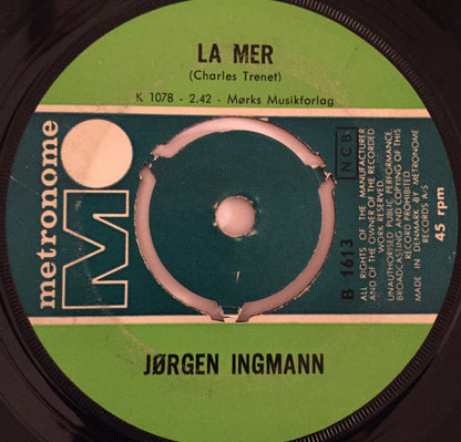 Jørgen Ingmann : Tokyo Melody / La Mer (7", Single, Tri)