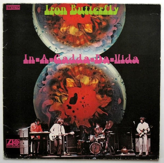 Iron Butterfly : In-A-Gadda-Da-Vida (LP, Album, RE)