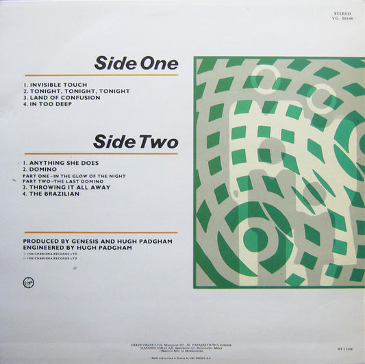 Genesis : Invisible Touch (LP, Album)