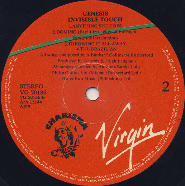 Genesis : Invisible Touch (LP, Album)