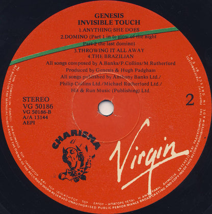 Genesis : Invisible Touch (LP, Album)
