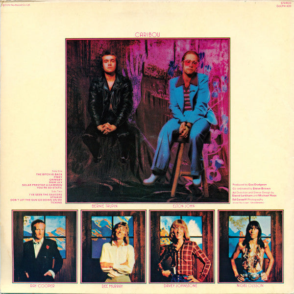 Elton John : Caribou (LP, Album)