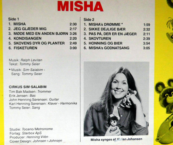 Cirkus Sim-Salabim* : Cirkus Sim-Salabim Præsenterer Misha (LP)